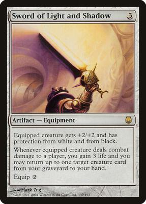 Sword of Light and Shadow card from Darksteel