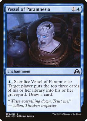 Vessel of Paramnesia card from Shadows over Innistrad