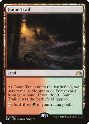 Game Trail card from Shadows over Innistrad
