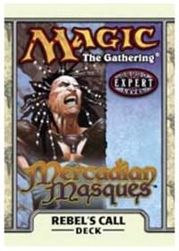 Mercadian Masques Theme Deck - Rebel's Call card from Mercadian Masques