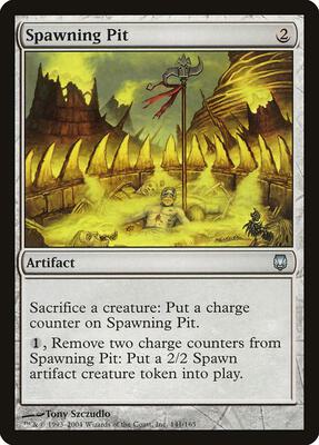 Spawning Pit card from Darksteel