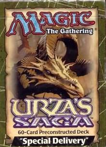 Urza's Saga Theme Deck - Special Delivery card from Urza's Saga