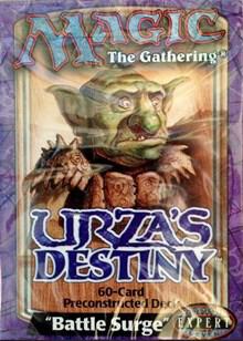 Urza's Destiny Theme Deck - Battle Surge card from Urza's Destiny