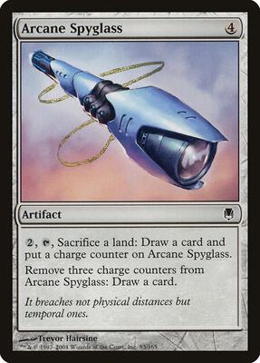 Arcane Spyglass card from Darksteel