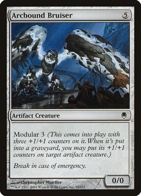 Arcbound Bruiser card from Darksteel