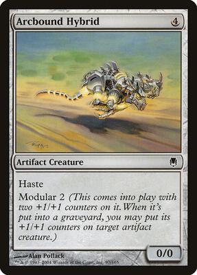 Arcbound Hybrid card from Darksteel