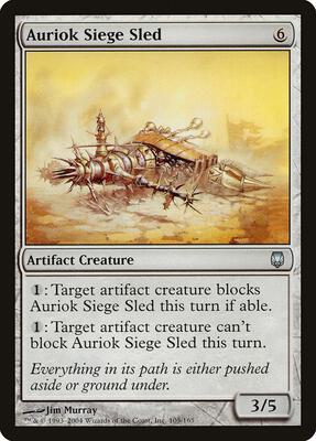 Auriok Siege Sled card from Darksteel