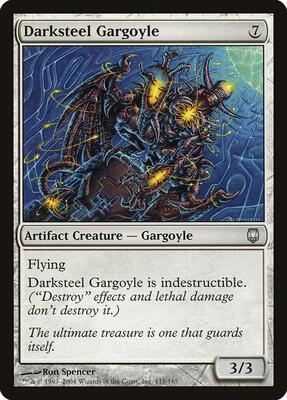 Darksteel Gargoyle card from Darksteel