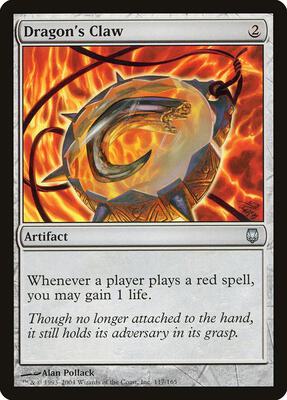 Dragon's Claw card from Darksteel