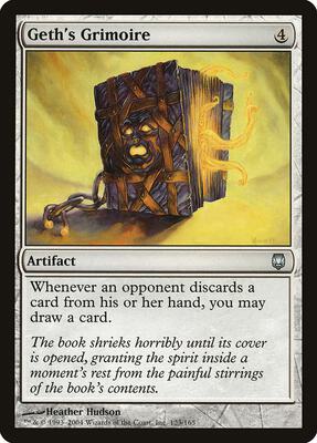 Geth's Grimoire card from Darksteel