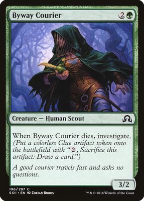 Byway Courier card from Shadows over Innistrad