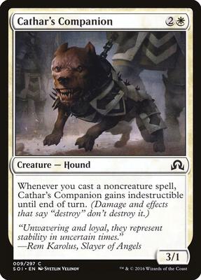 Cathar's Companion card from Shadows over Innistrad
