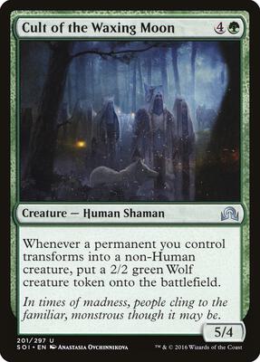 Cult of the Waxing Moon card from Shadows over Innistrad