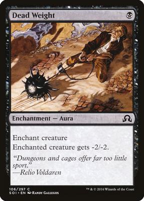 Dead Weight card from Shadows over Innistrad
