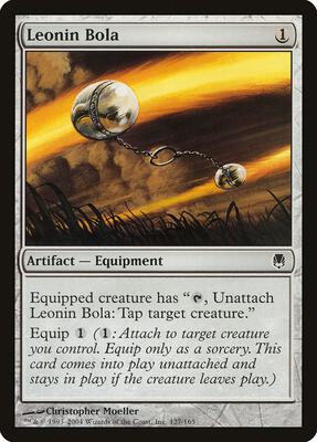 Leonin Bola card from Darksteel