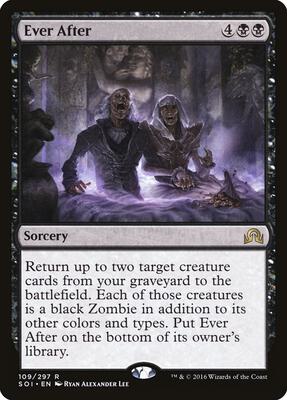 Ever After card from Shadows over Innistrad