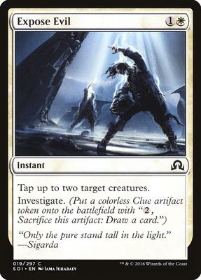 Expose Evil card from Shadows over Innistrad