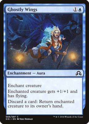 Ghostly Wings card from Shadows over Innistrad
