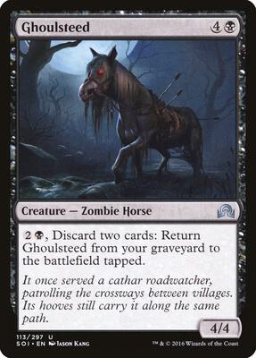 Ghoulsteed card from Shadows over Innistrad