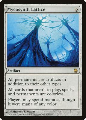 Mycosynth Lattice card from Darksteel