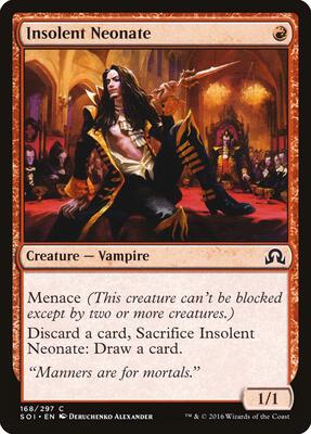 Insolent Neonate card from Shadows over Innistrad