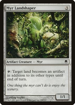Myr Landshaper card from Darksteel