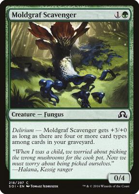 Moldgraf Scavenger card from Shadows over Innistrad