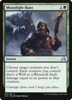 Moonlight Hunt card from Shadows over Innistrad