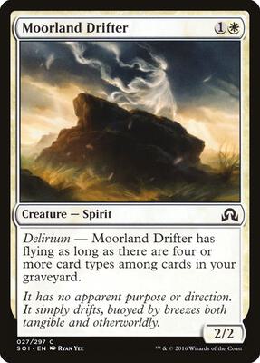 Moorland Drifter card from Shadows over Innistrad