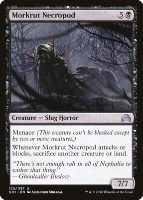 Morkrut Necropod card from Shadows over Innistrad