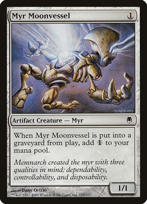 Myr Moonvessel card from Darksteel