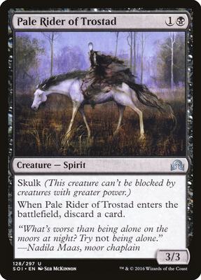 Pale Rider of Trostad card from Shadows over Innistrad
