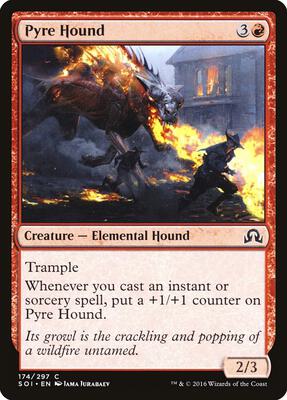 Pyre Hound card from Shadows over Innistrad