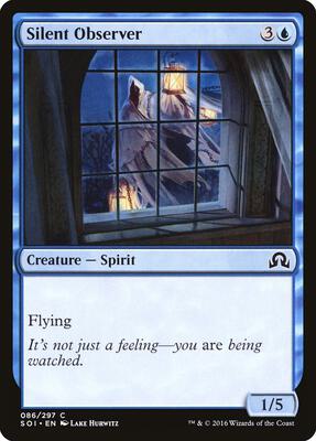 Silent Observer card from Shadows over Innistrad