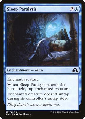 Sleep Paralysis card from Shadows over Innistrad
