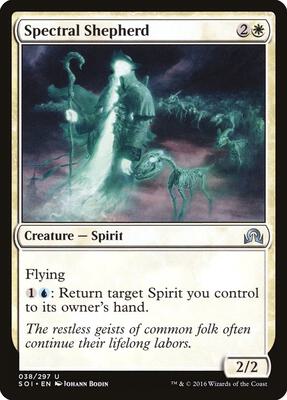 Spectral Shepherd card from Shadows over Innistrad