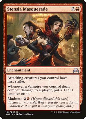 Stensia Masquerade card from Shadows over Innistrad