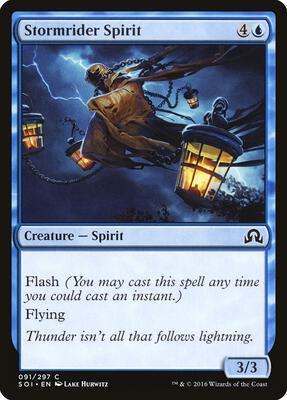Stormrider Spirit card from Shadows over Innistrad