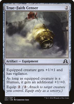 True-Faith Censer card from Shadows over Innistrad