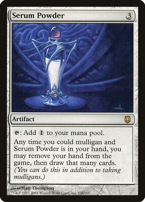 Serum Powder card from Darksteel