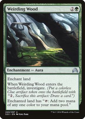 Weirding Wood card from Shadows over Innistrad