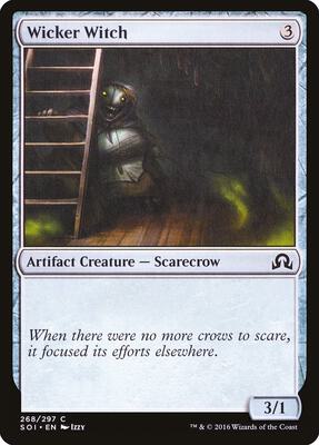 Wicker Witch card from Shadows over Innistrad