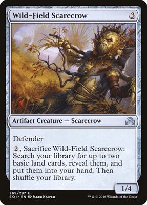 Wild-Field Scarecrow card from Shadows over Innistrad