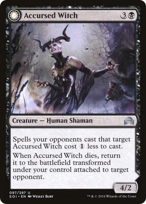 Accursed Witch card from Shadows over Innistrad