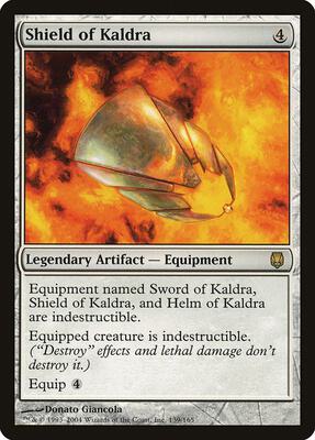 Shield of Kaldra card from Darksteel