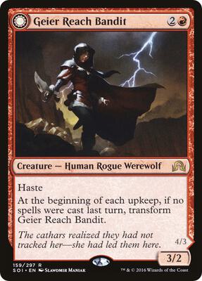 Geier Reach Bandit card from Shadows over Innistrad