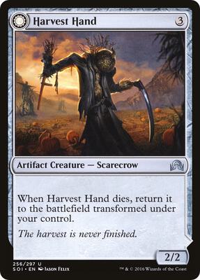 Harvest Hand card from Shadows over Innistrad