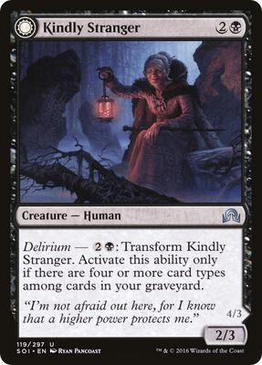 Kindly Stranger card from Shadows over Innistrad