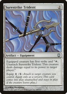 Surestrike Trident card from Darksteel
