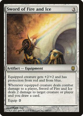 Sword of Fire and Ice card from Darksteel